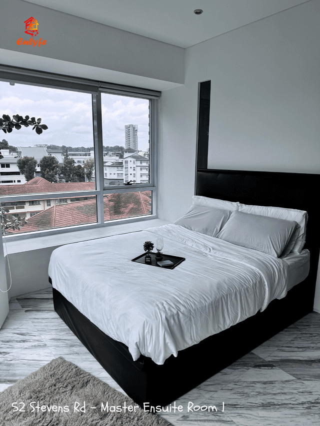Master Ensuite Room 1 at 52 Stevens, Singapore